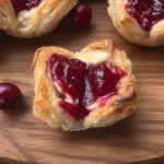 Three-ingredient Cranberry Brie Bites