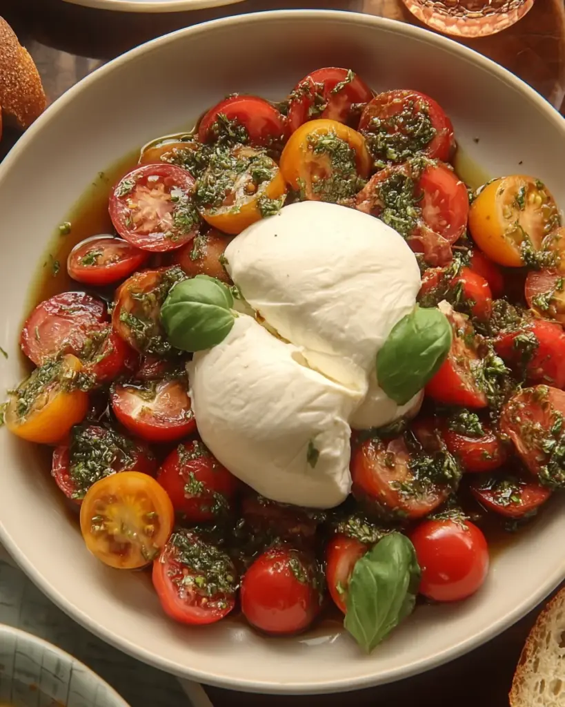 Tomato Burrata Salad