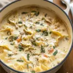 White Lasagna Soup