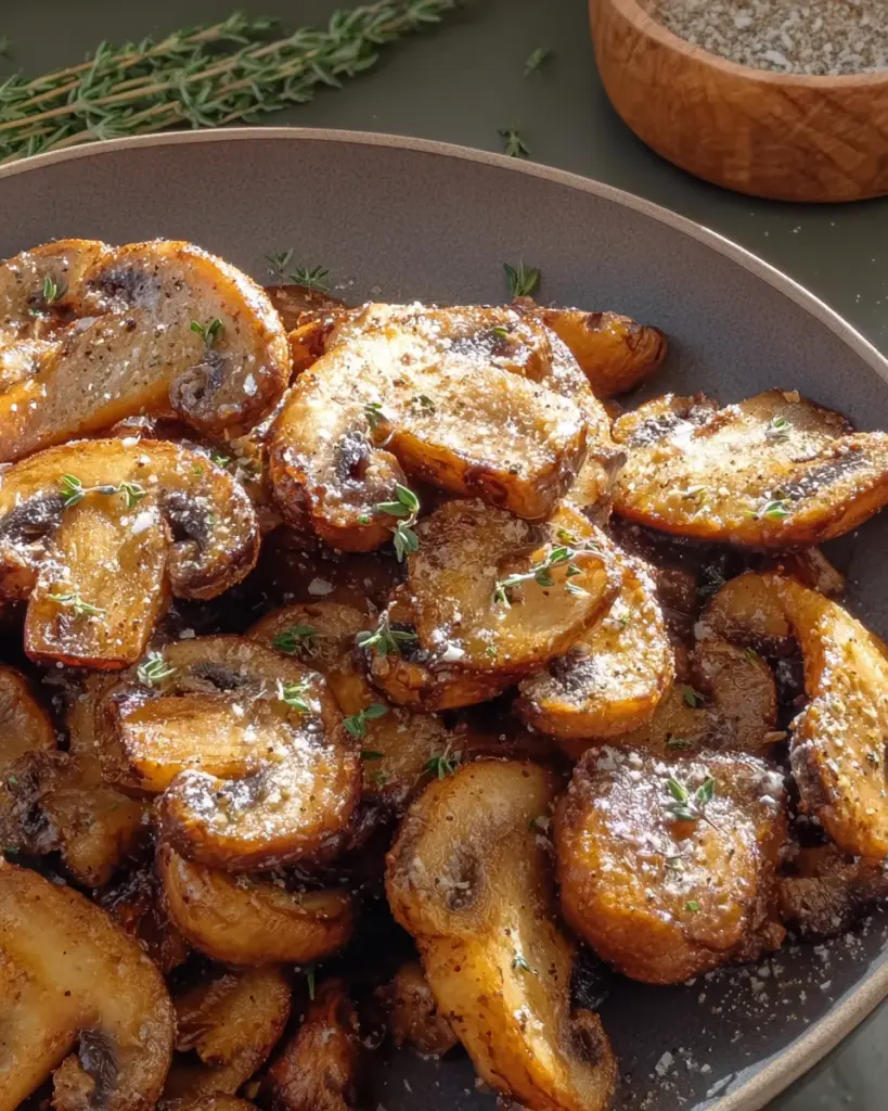 Airfryer Mushroom Recipe