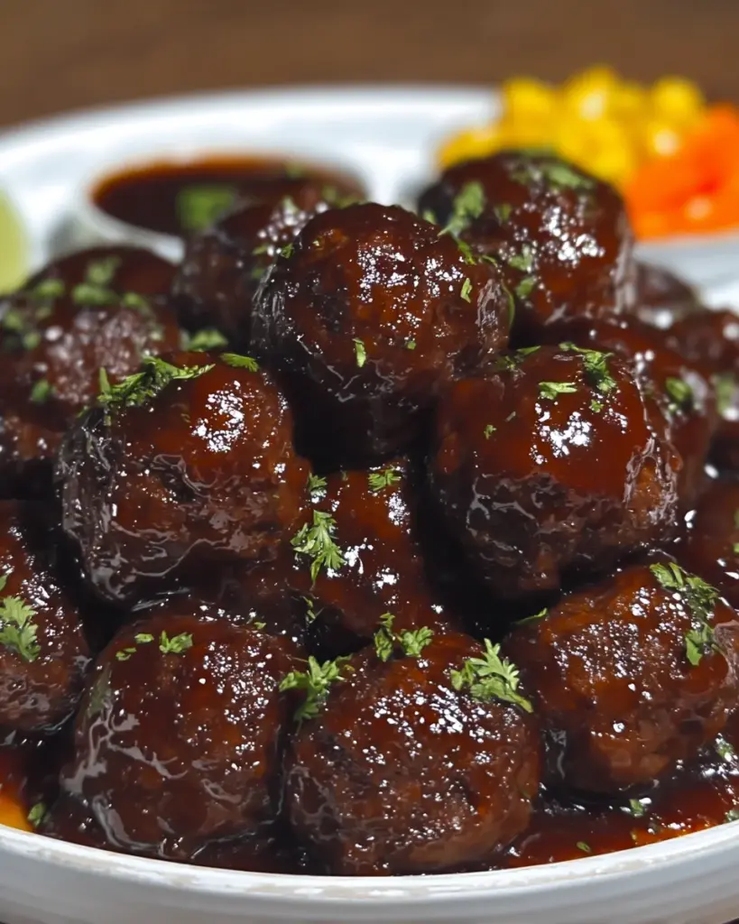 BBQ Jerk Meatballs