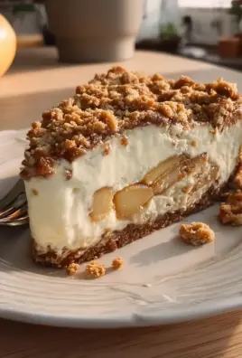 Biscoff Apple Crumble Cheesecake