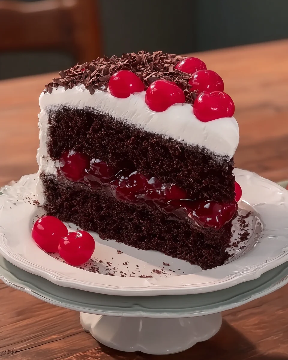Black Forest Cake Black