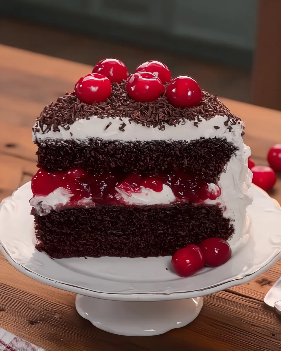 Black Forest Cake Black