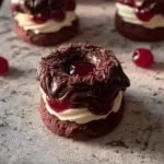 Black Forest Christmas Cookies (Chocolate & Cherry Bliss!)