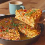 Breakfast Veggie Crinkle Cake