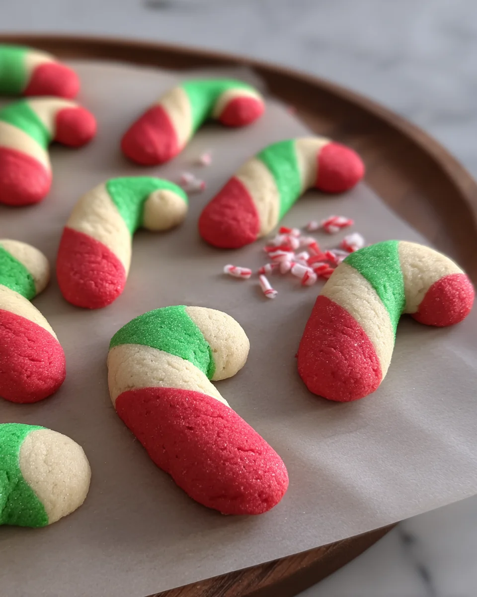 Candy Cane Cookies
