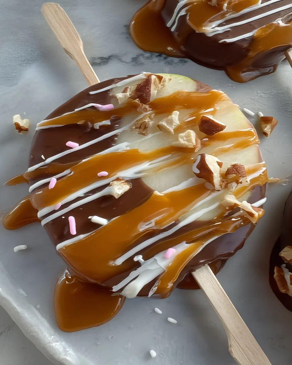 Caramel Apple Slices