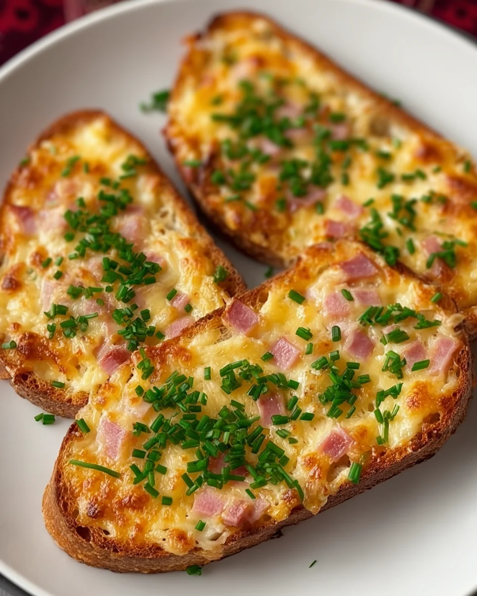 Cheese and Bacon Baked Toasties