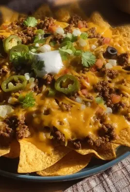 Cheesy Beef Nachos