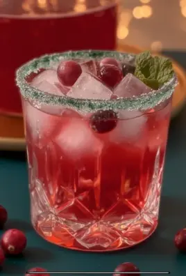 Christmas Mistletoe Margaritas