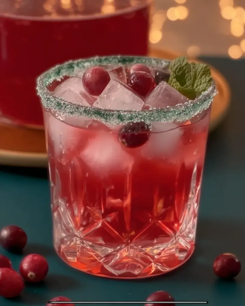 Christmas Mistletoe Margaritas