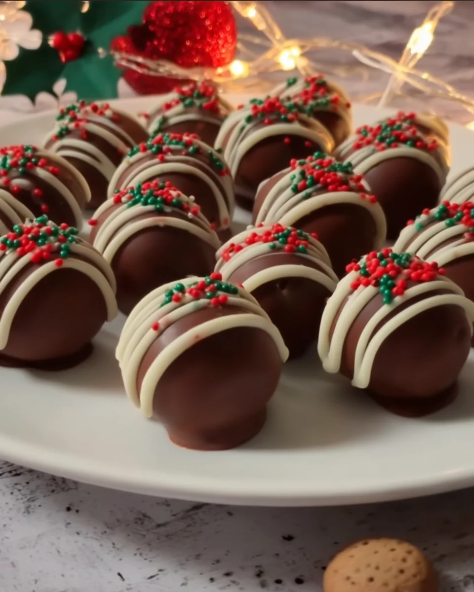 Christmas Oreo Truffles Christmas