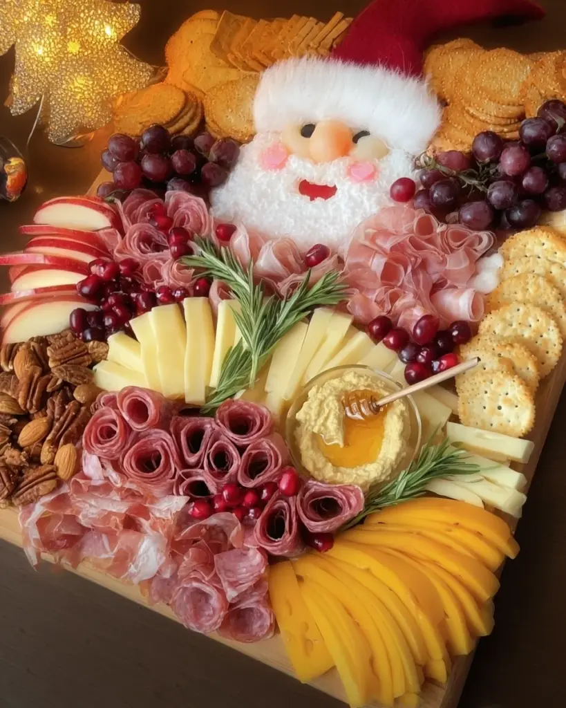 Christmas appetizer platter