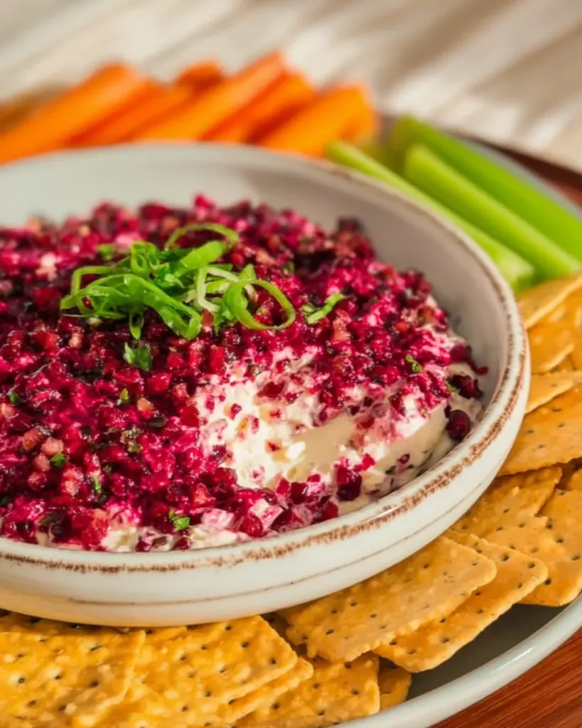 Cranberry Jalapeno Cream Cheese Dip