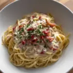 Cream Spaghetti with Bacon