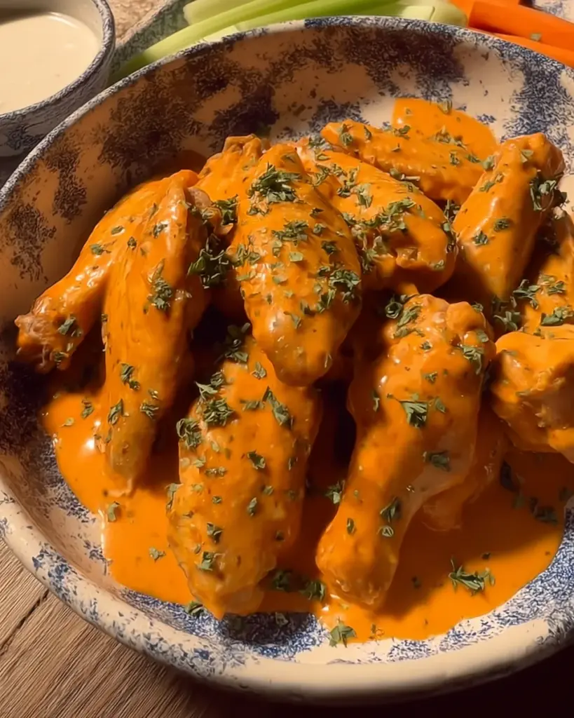 Creamy Buffalo Wings