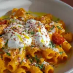 Creamy Burrata Tortiglioni