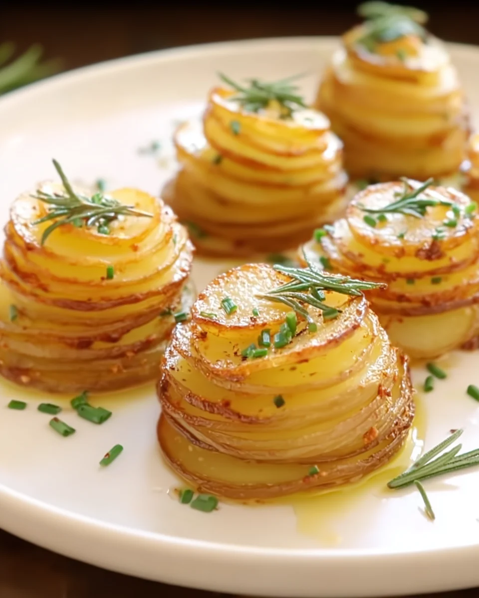 Crispy Potato Stacks