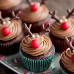 Easy Reindeer Cupcakes