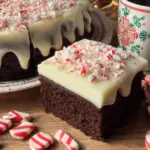 Festive Peppermint Mocha Cake