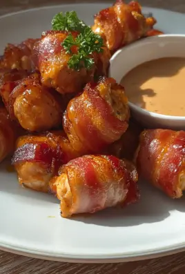 Honey Bacon Chicken Bites