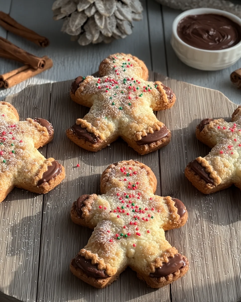 Irresistible Nutella Gingerbread Men Irresistible