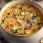 Italian Sausage Pasta Soup