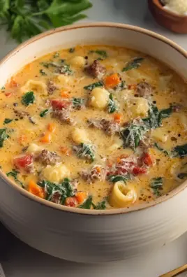 Italian Sausage Pasta Soup