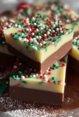 Layered Christmas Fudge