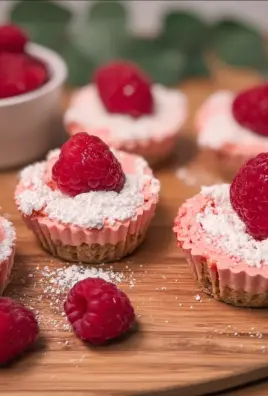 Low Calorie Mini Raspberry Cheesecake