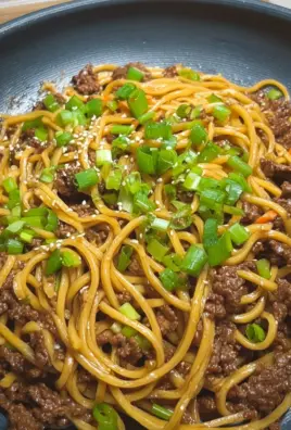 Mongolian Beef Noodles
