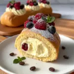 No-Bake Vanilla Tiramisu Roll