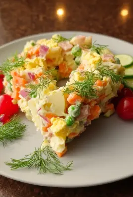Olivier Salad Wreatg