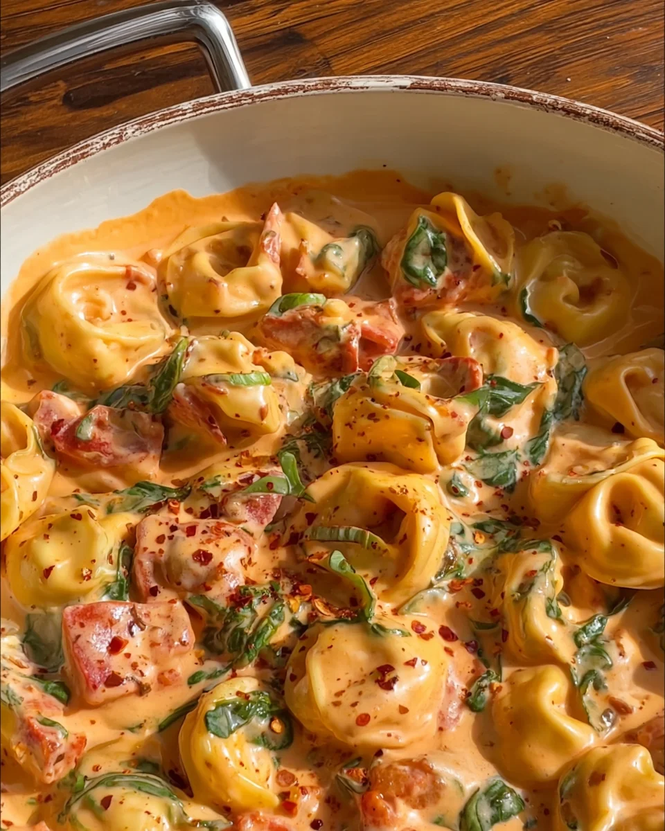 One Pan Tucsan Tortellini