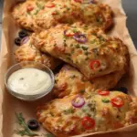 PIZZA CALZONE WITH BEEF