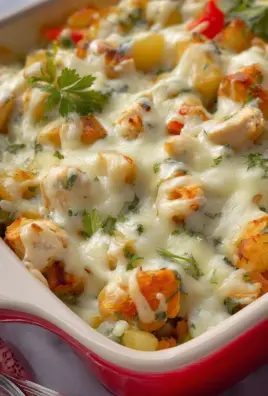 Potato casserole with chicken