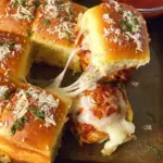 Pull-Apart Meatball Sliders with Garlic Parmesan Butter