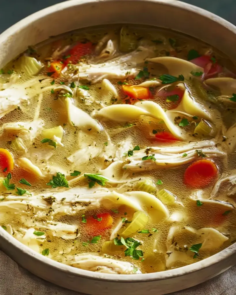Rotisserie Chicken Noodle Soup