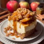 Salted Caramel Apple Pie Cheesecake