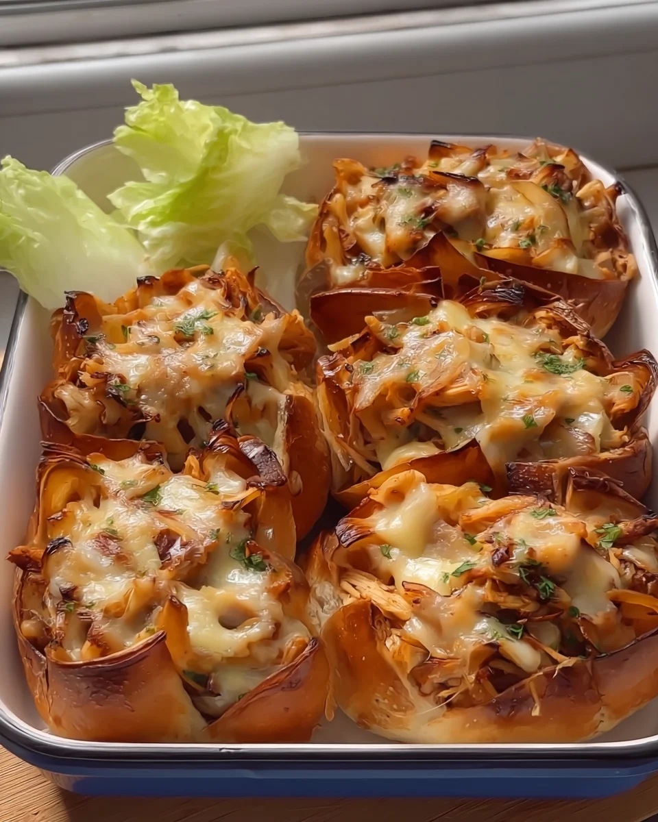 Spicy Chicken Buns with Cheese Onion Spicy