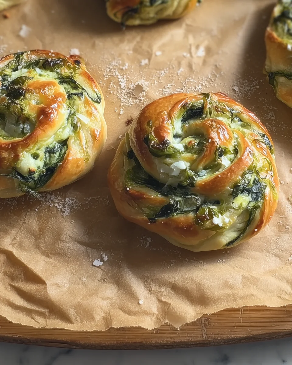 Spinach Artichoke Swirls