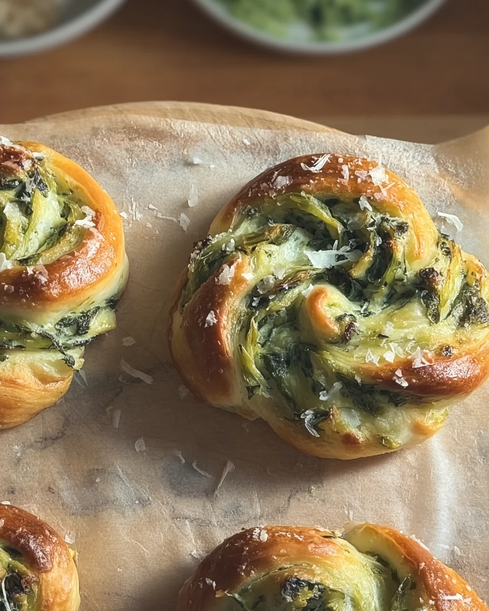 Spinach Artichoke Swirls
