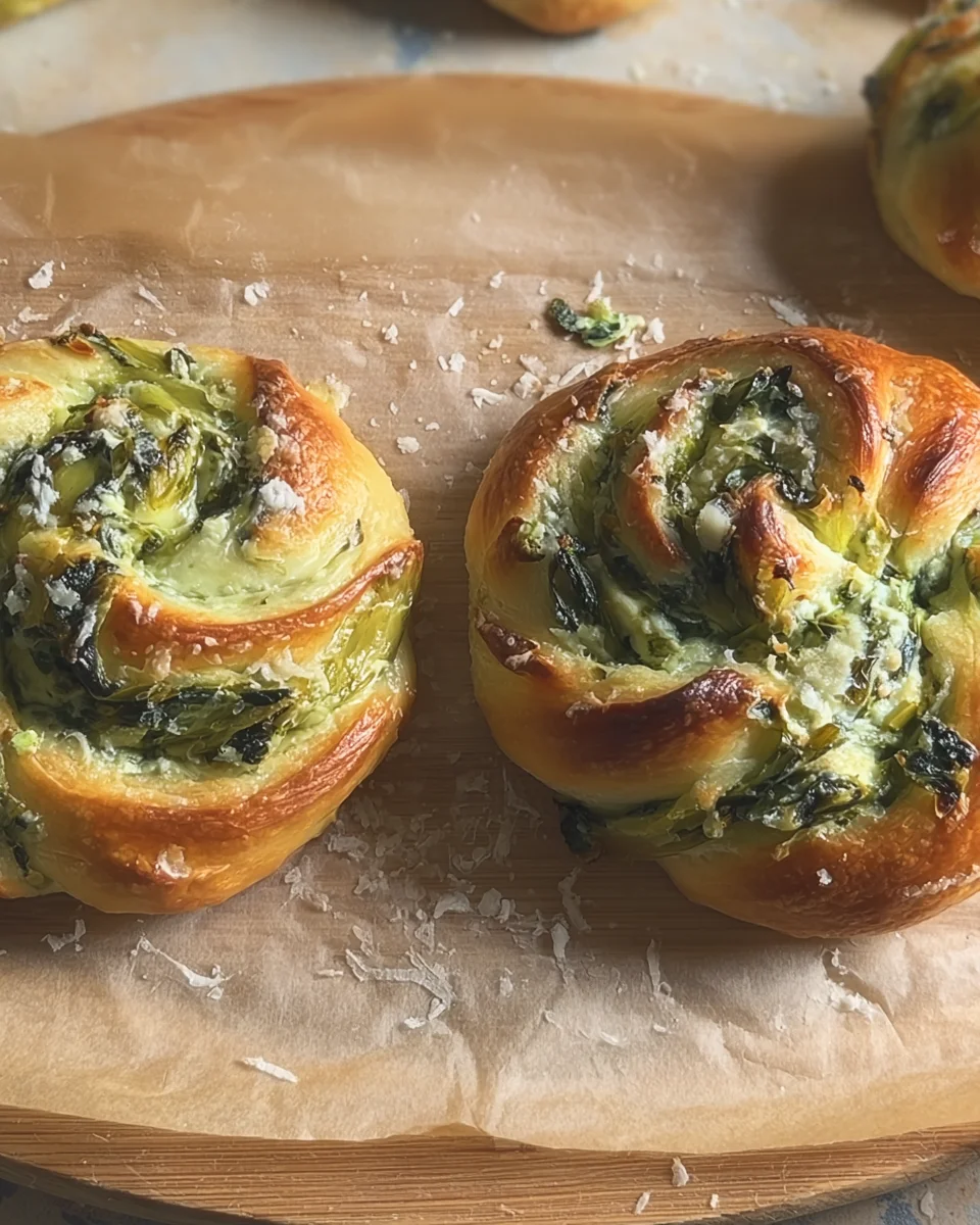 Spinach Artichoke Swirls