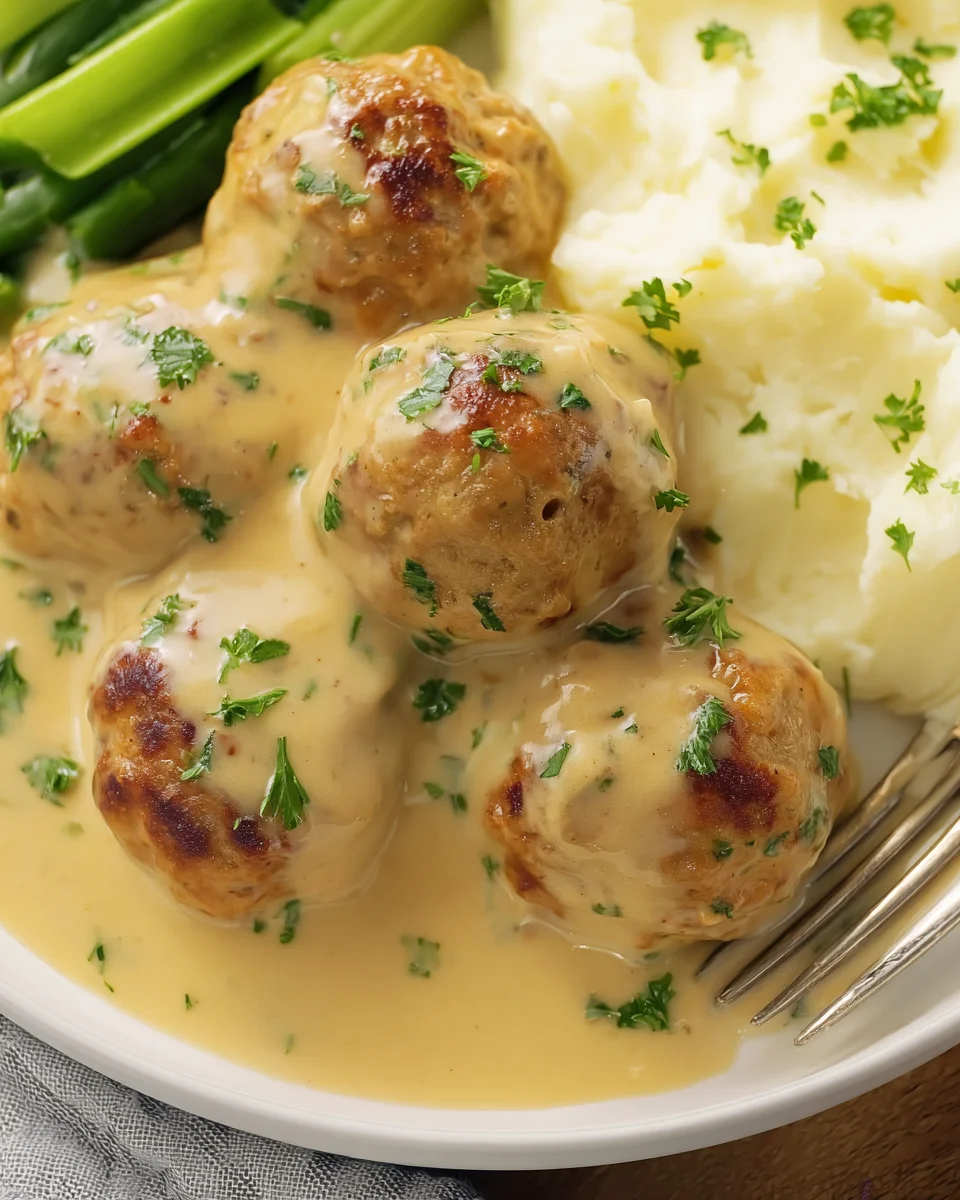 Turkey Meatballs & Gravy Instant Pot Recipe Turkey