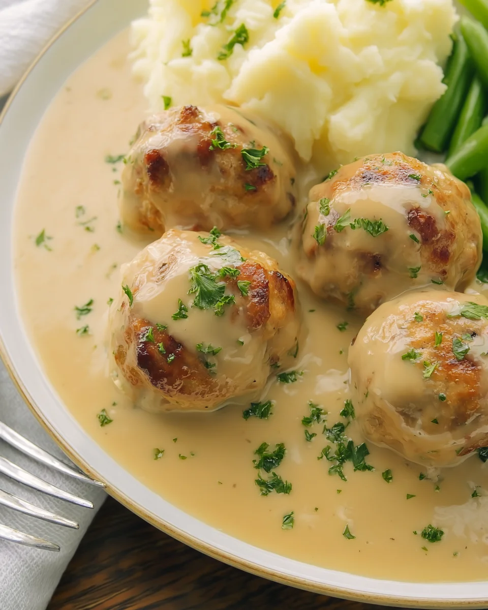 Turkey Meatballs & Gravy Instant Pot Recipe Turkey