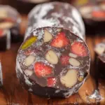 Vegan Chocolate Salami