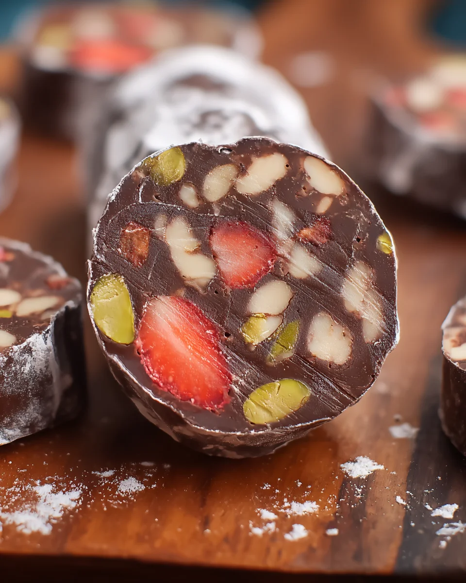 Vegan Chocolate Salami Vegan