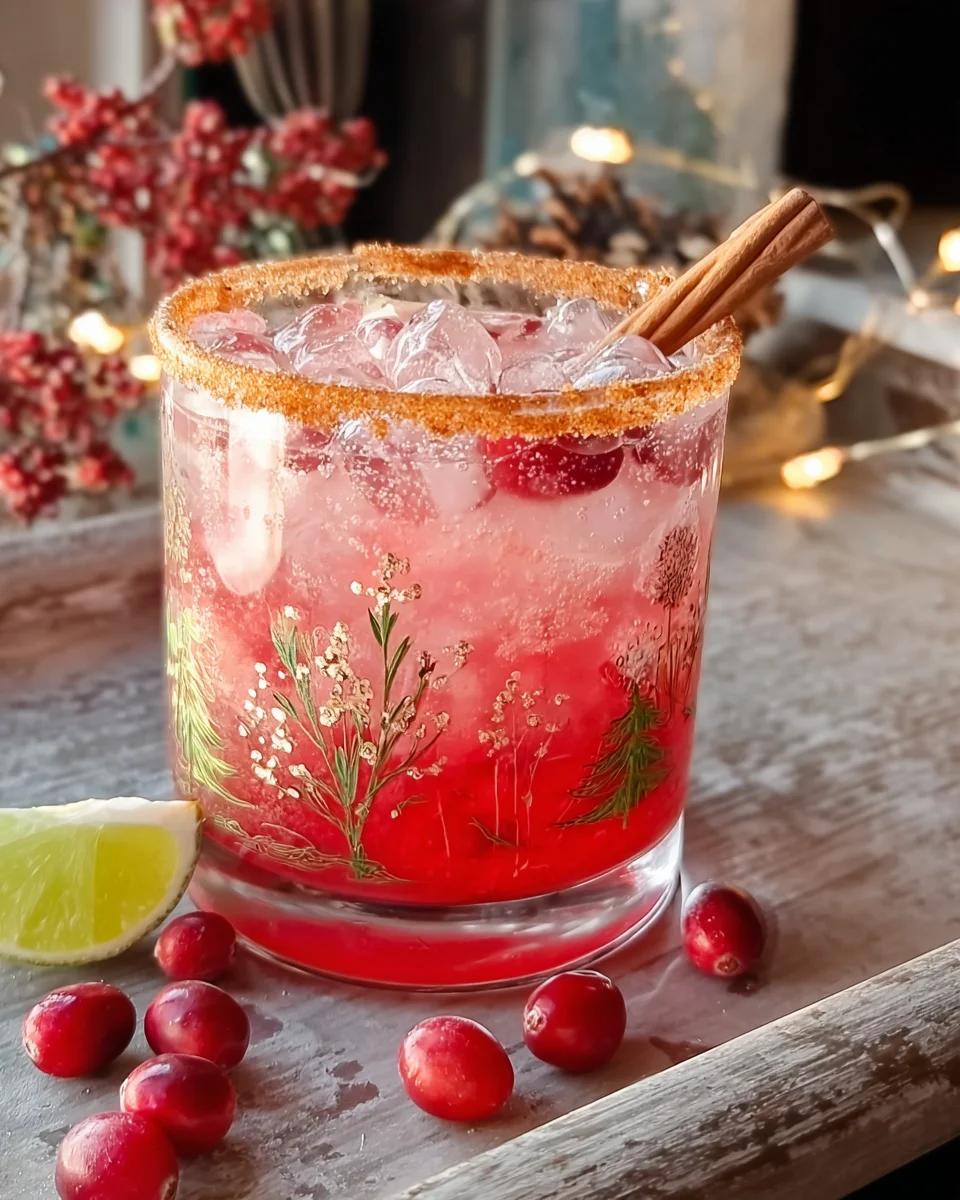 Whoville's Spiced Up Christmas Margarita Whoville's Spiced Up Christmas Margarita