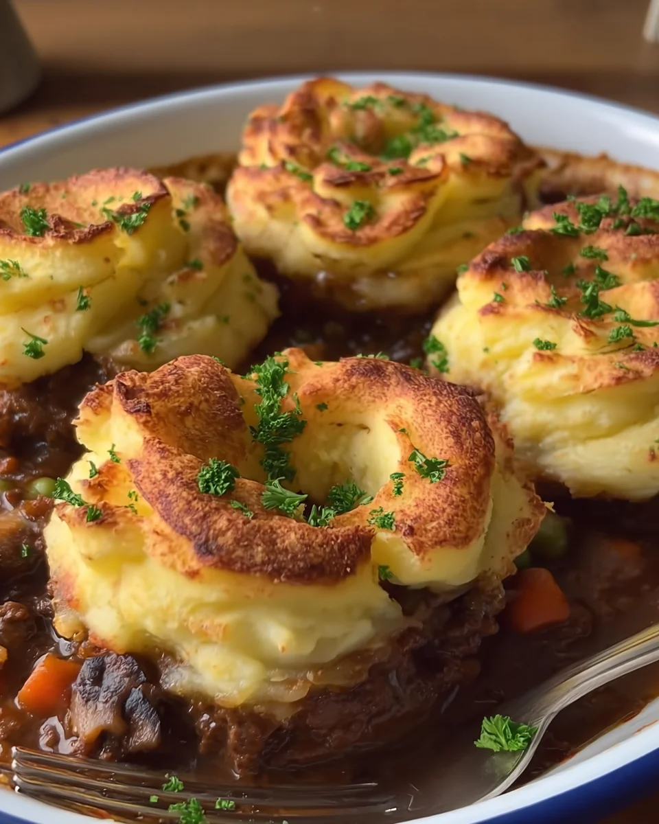 Yorkshire Pudding Cottage Pies Yorkshire